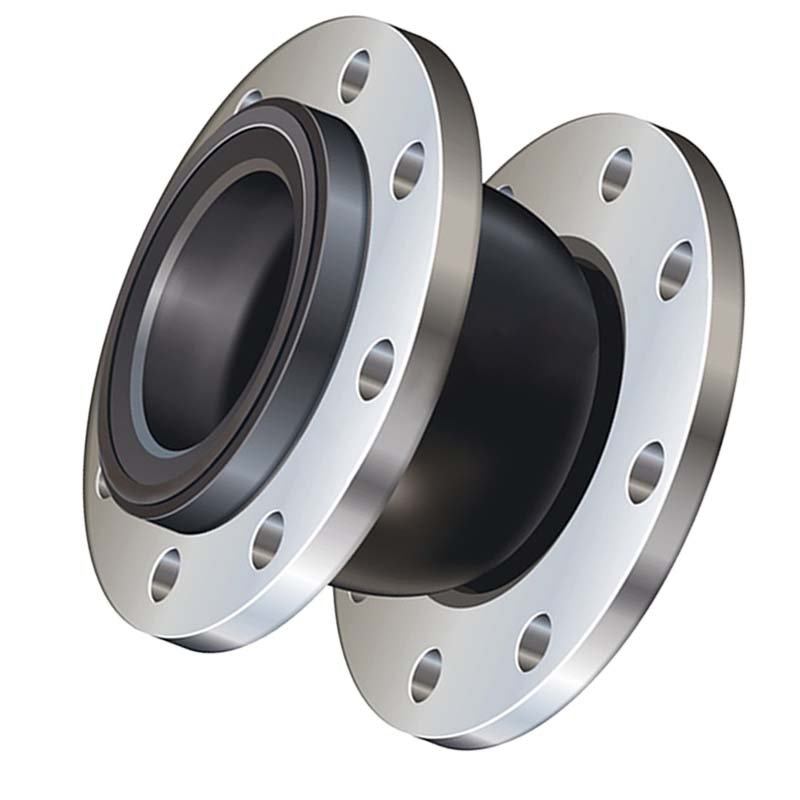 Carbon Steel Galvanized Flange Rubber Flexible Joint EPDM/NR/NBR/IIR Single Arch Rubber Joint