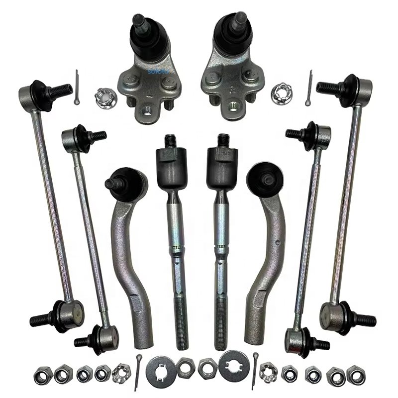Auto Steering Parts Ball Joint Tie Rod End Rack End for Toyota Nissan Hyundai Mitsubishi Honda Mazda Kia Subaru Parts