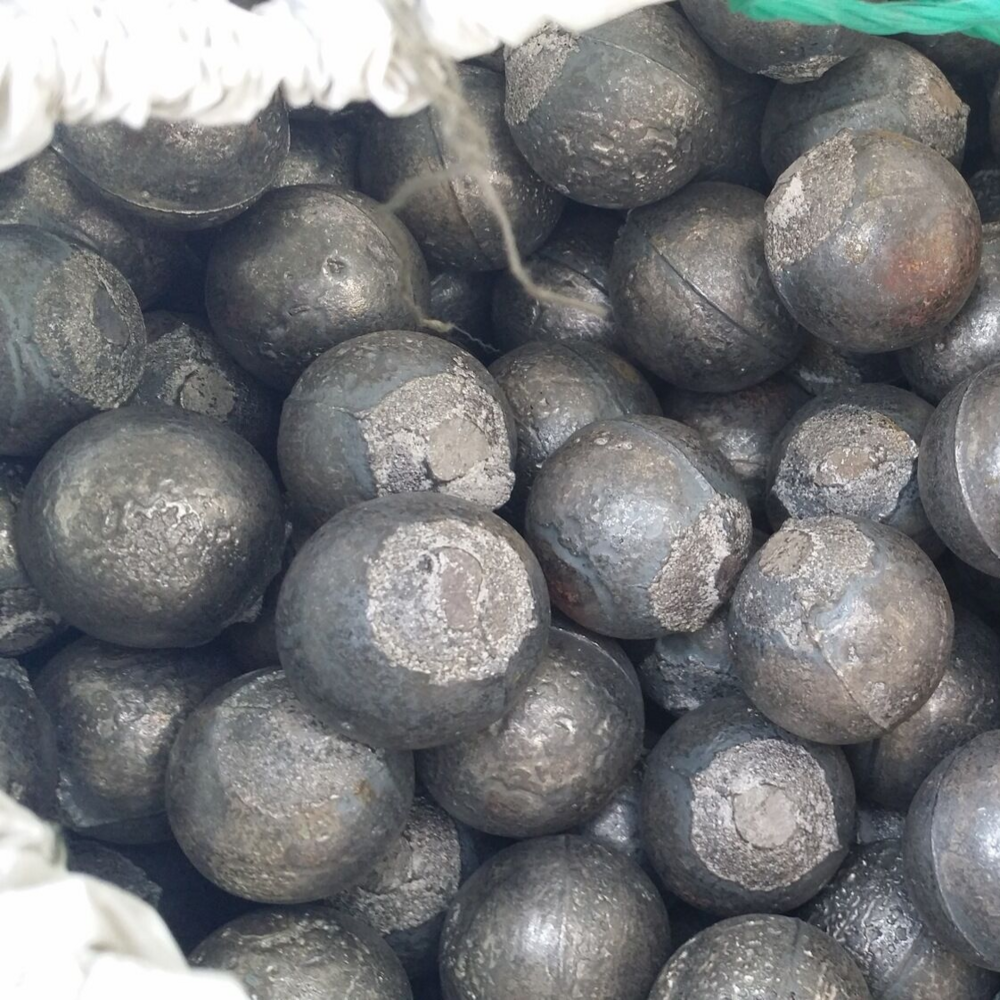 60mm Hardness Cast Iron Grinding Media Steel Balls 2.5inch