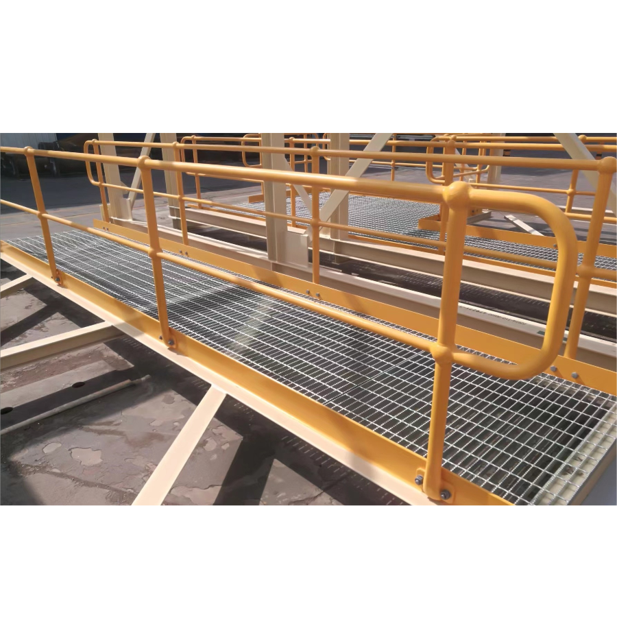 Outdoor Metal Tube Balustrade Guardrail Galvanized Steel Pipe Stair Handrail Railing