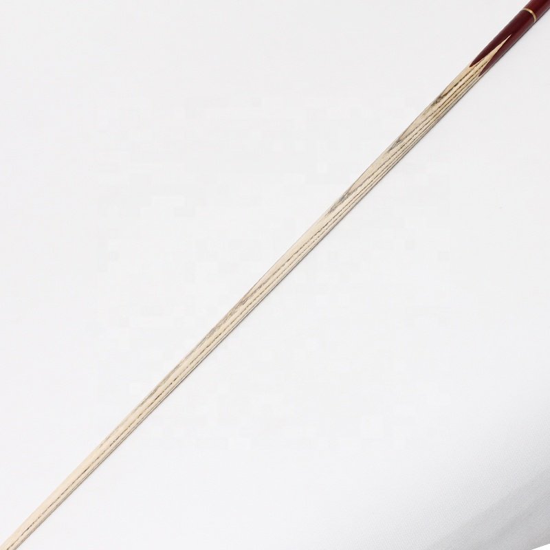 TQG-JX-061 Brass Steel New Hot Selling Pool Billiards Rod Maple Carbon Snooker Cue 3/4 White Wax Wood Stick 57 Inch 10mm Tip