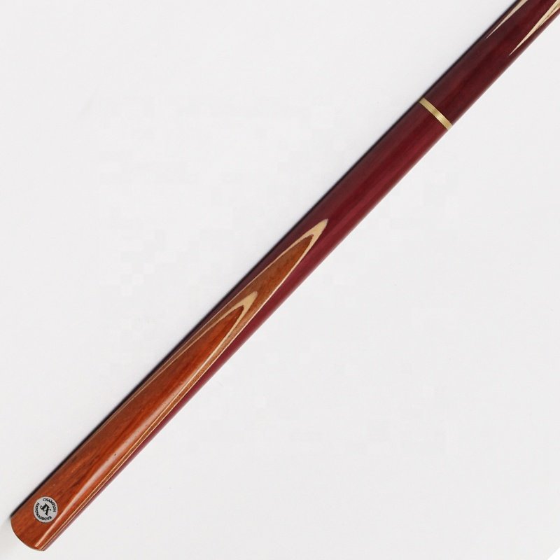 TQG-JX-061 Brass Steel New Hot Selling Pool Billiards Rod Maple Carbon Snooker Cue 3/4 White Wax Wood Stick 57 Inch 10mm Tip