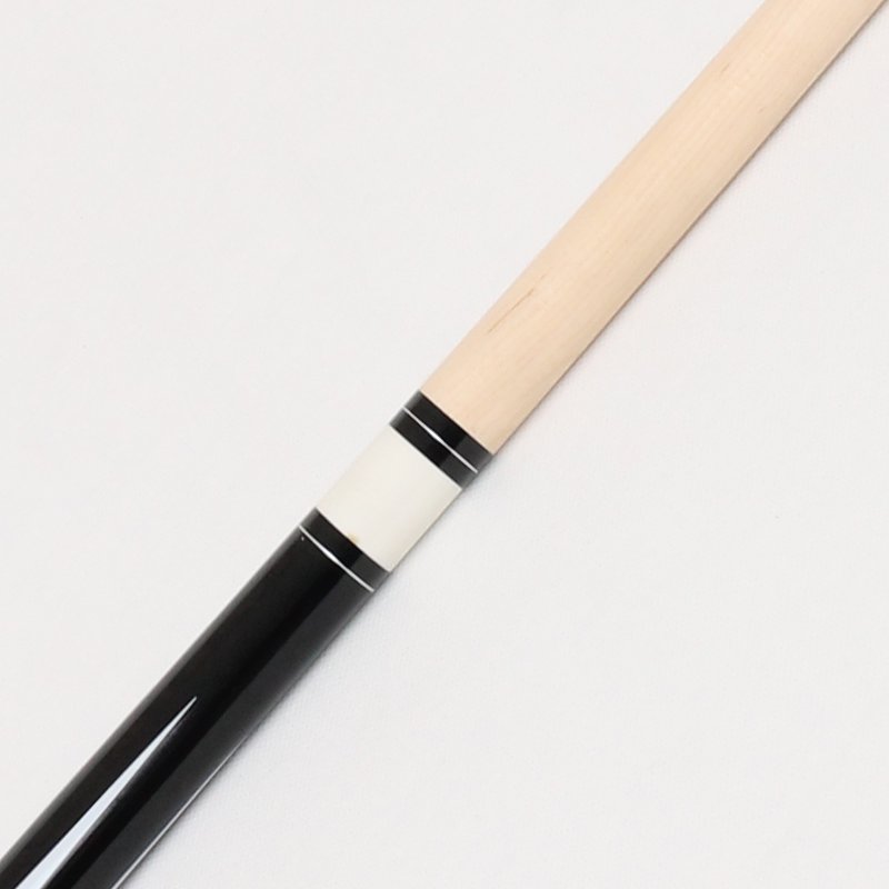 TQG-SX-068-4 Structure 13mm Big Head Pool Cue Stick Stainless Steel Joint with Carbon or Ebony Butt Sleeve Single Cue