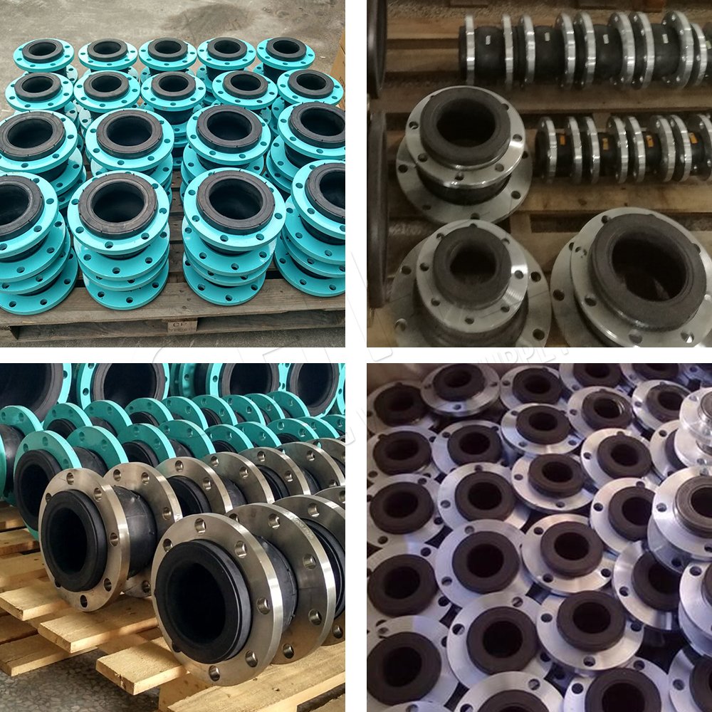 Factory Price Soft Connection Galvanized Union Type Rubber Expansion Flexible Joints