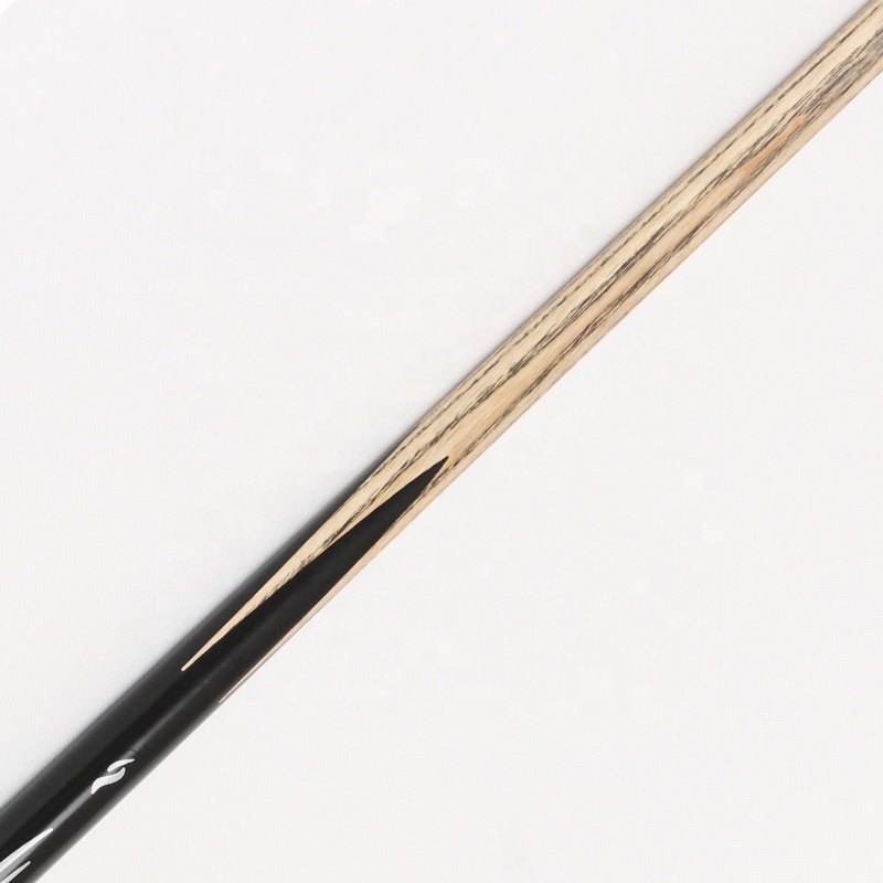 TQG-JX-031 Dyed with 10mm Tip Steel Joint and Water Benchmark Single Tube Best-Selling 57-Inch Snooker Cue Stick White Wax Wood