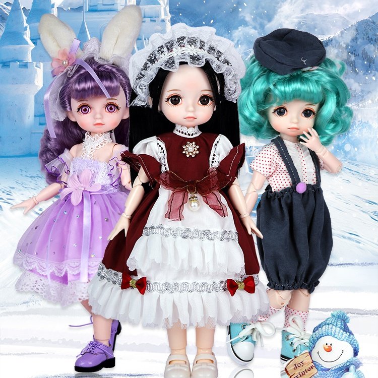ICY DBS Cheap Child Bjd Custom Baby Doll Full Set 1/6 Ball Jointed Dolls Toys for Girls