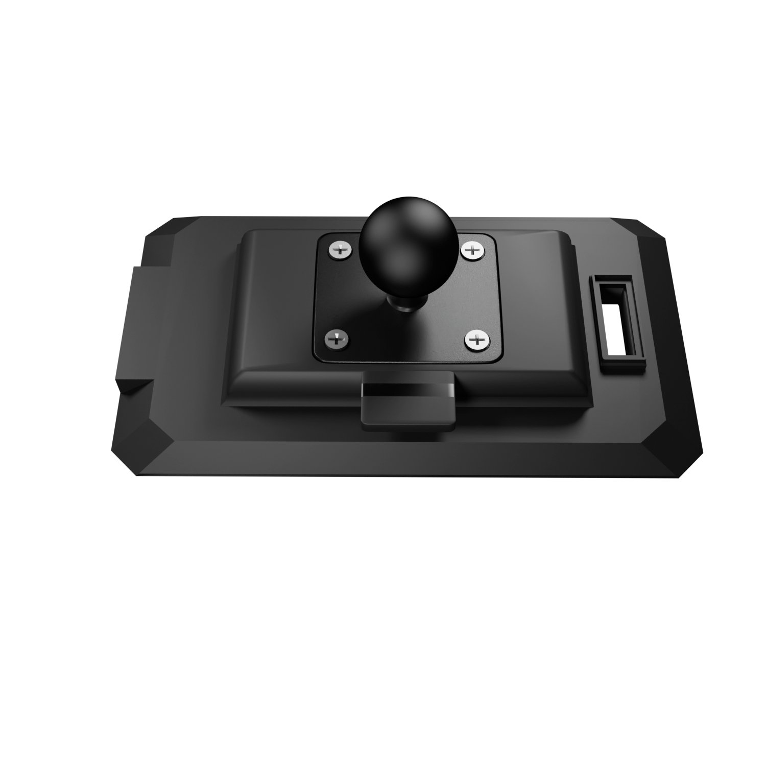 1inch Ball Head Mount 25mm Ball Square Ball Base Motorcycle GPS Bracket Aluminum Equipment Holder AMPS Base Truck/Car Use