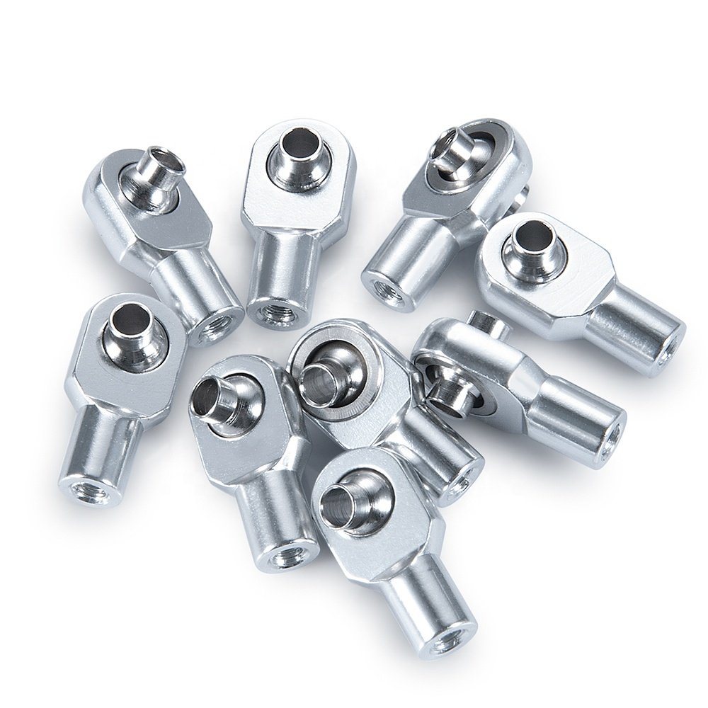 10pcs M3 Metal Link Rod End Ball Joint Ball Head for 1/10 Slash 4x4 Telluride RC Crawler Car