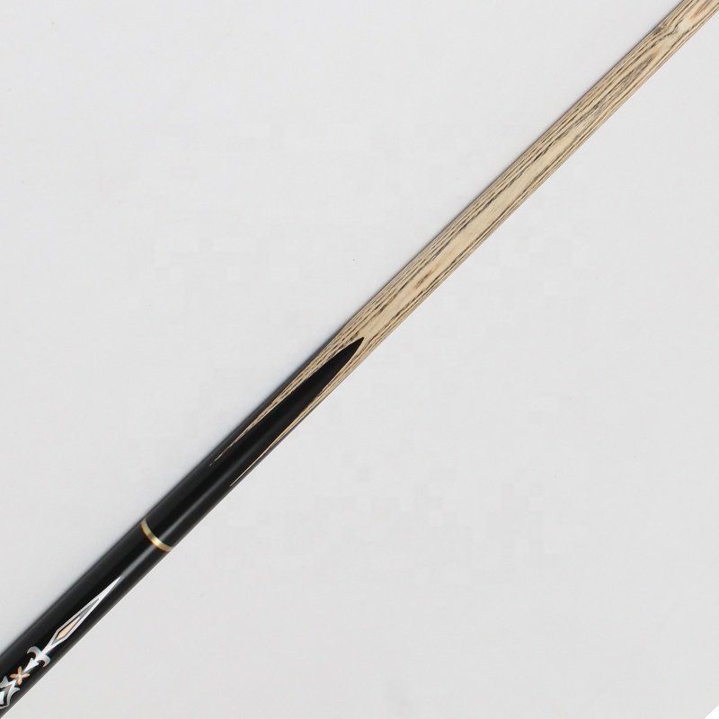 TQG-JX-033 Best-Selling 57-Inch Snooker Cue 3/4 Ash Billiard Cue 10mm Cue Tip White Wax Wood Dye Ebony Butt Water Benchmark