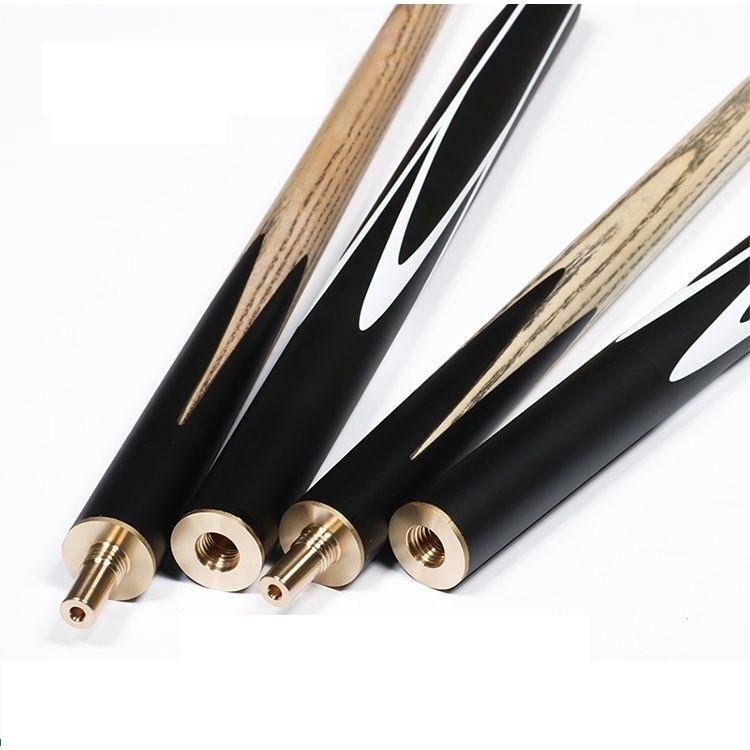 Premium Straight High Quality 9 10 11.5 mm 3/4 Split Ash Wood Snooker Cue Stick