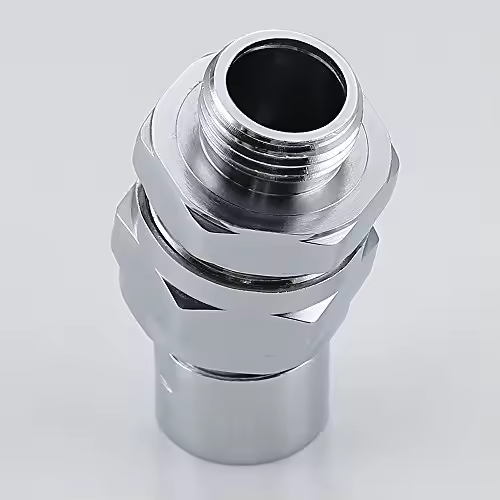 Adjustable Shower Head Arm Connector Shower Head Swivel Ball Brass Ball Joint Adapter for Shower Head