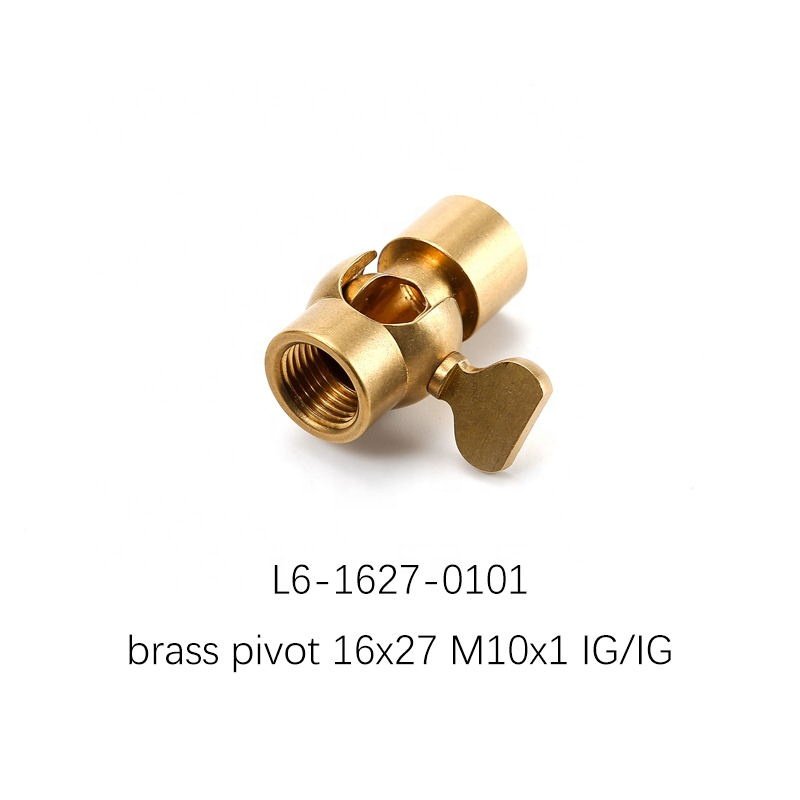Popular Used Brass Lighting Swivel Joint Brass Pivot for Lamp Adjustable Joint
