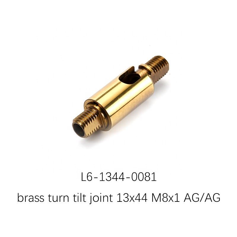 Popular Used Brass Lighting Swivel Joint Brass Pivot for Lamp Adjustable Joint