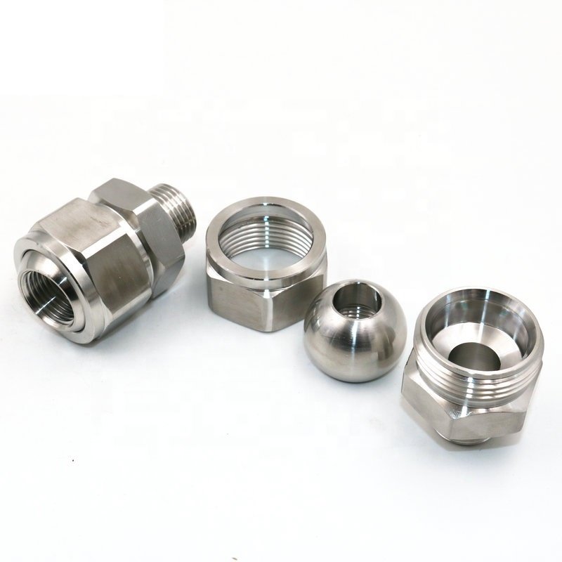 Threaded Ball Quick Connect Pipe SS Adjustable Swivel Joint Adjustable Ball Fittings Universal Ball Joint
