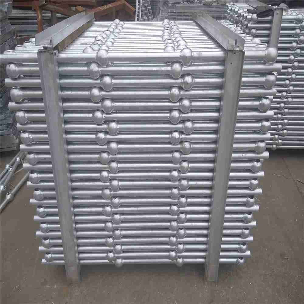 Manufacturer Supplier High Performance Steel Ball Connected Handrails Outdoor Galvanized Railings