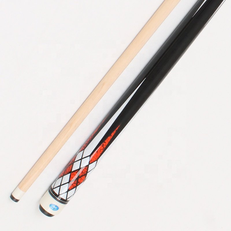 TQG-SX-069-4 Factory Direct Sale-Cheap Pool Cue Accessories Maple Butt Handmade Leather Stainless Steel Snooker Billiard Cues