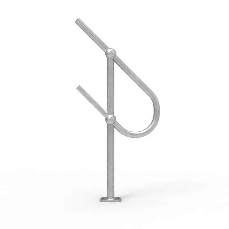 Manufacturers Provide Galvanized Steel Standard Welded Ball Joint Railings and Handrails That Are Easy to Install