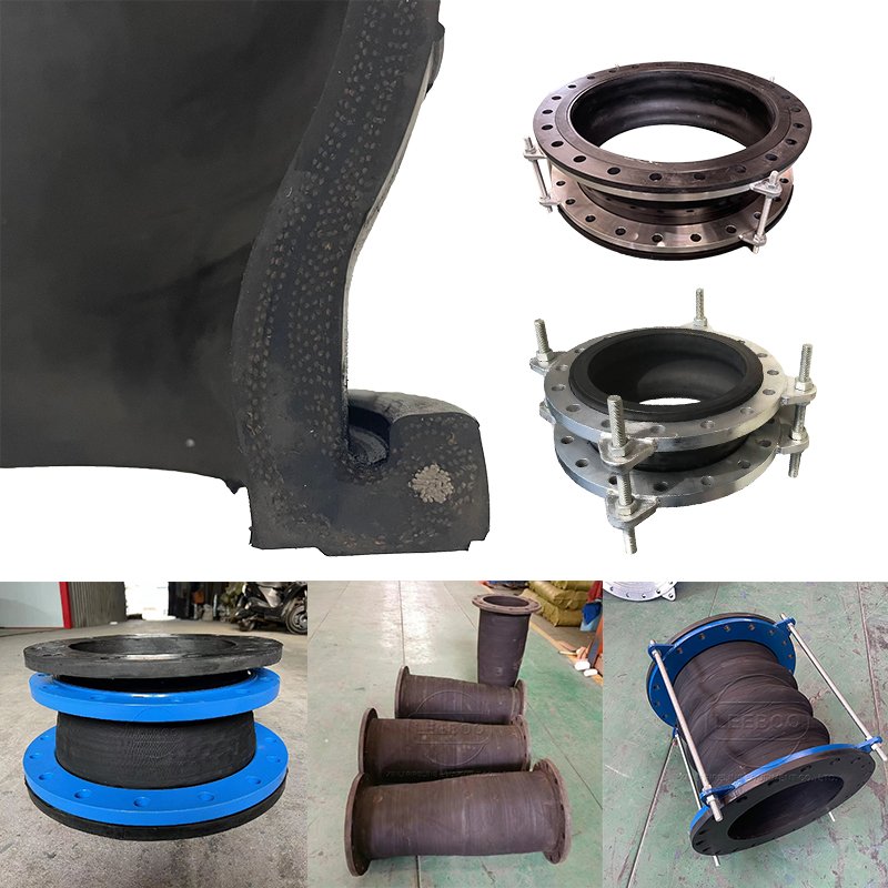 Xinli Leeboo Factory Custom Din Ansi Standard Single and Double Ball Bellow Pumb Valve Pipe Connection Rubber Expansion Joint