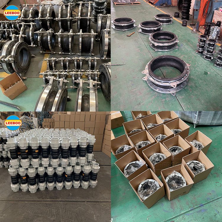 Xinli Leeboo Factory Custom Din Ansi Standard Single and Double Ball Bellow Pumb Valve Pipe Connection Rubber Expansion Joint