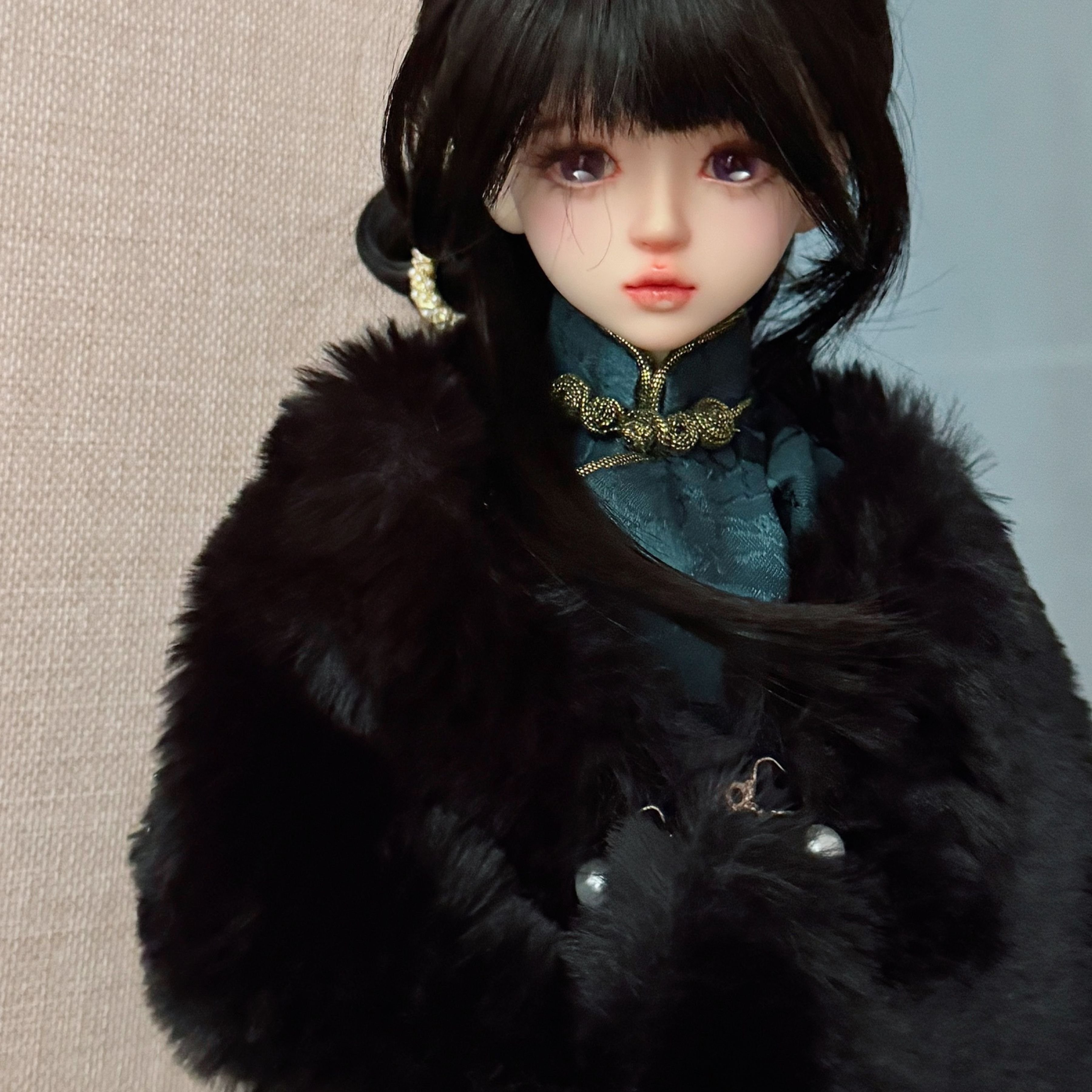 High Quality 1/3 Bjd Doll and 1/4 Ball Jointed Doll Clothes Cheongsam for 18 Inch and 24 Inch Doll