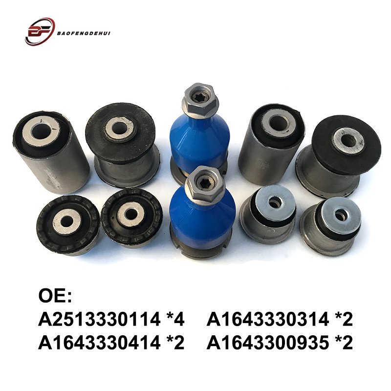 Front Suspension Control Arm Bushings Kit Ball Joint for Mercedes Benz W164 W251