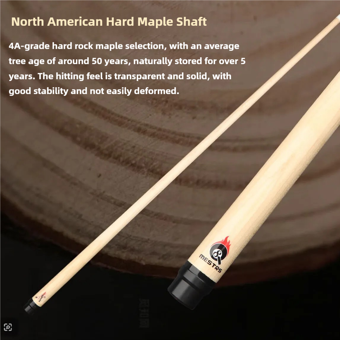 High Quality Hard Maple Shaft Billiards Cue Silicone Grip Uin Quick Release Joint Fashionable Exquisite Billiards Cue
