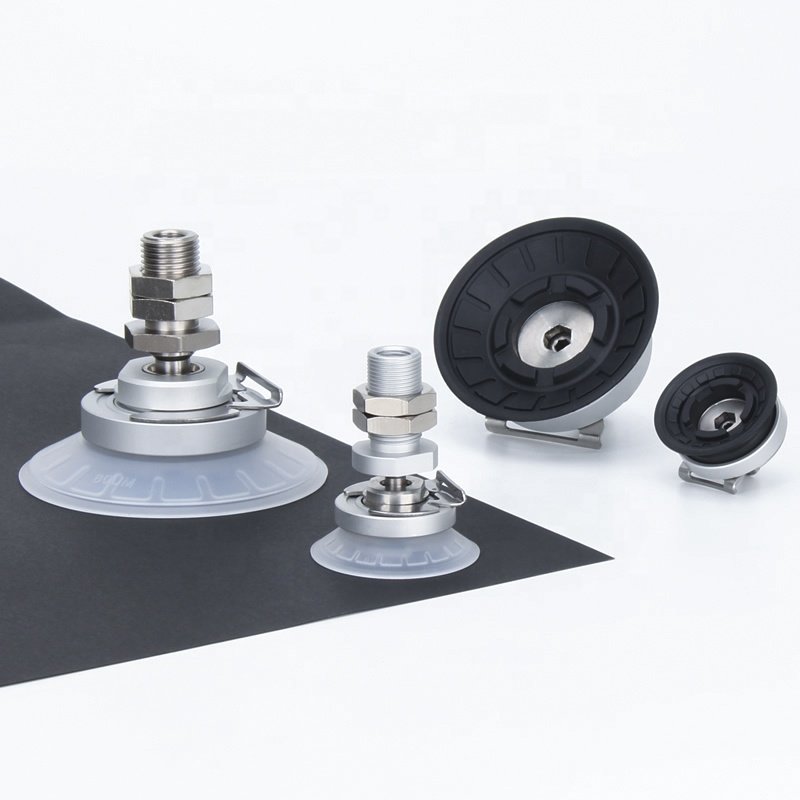 Vacuum Suction Cup High Rigidity Vacuum Pad ZP3E Series Bellows Type with Ribs and Groove Ball Joint Type