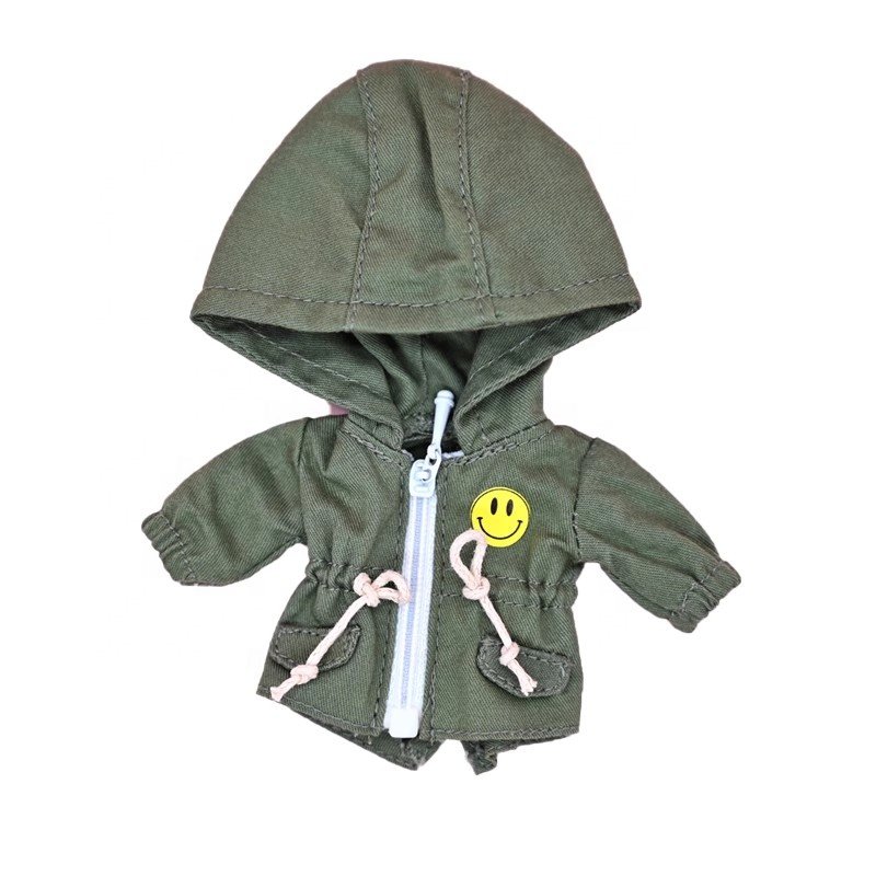 1/12 BJD Doll Clothes Hat + Shirt +Shoes+Doll Bag + Pants Doll Accessories Set for OB11,YMY 4.3 Inches Doll Body,GSC,Blind Box