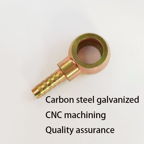 Carbon Steel Crimp Nylon Tube Ball Low Pressure Tube Sub-large Fitting Ball Joint
