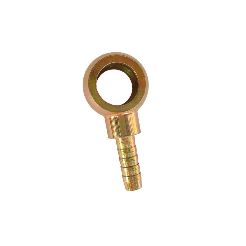 Carbon Steel Crimp Nylon Tube Ball Low Pressure Tube Sub-large Fitting Ball Joint