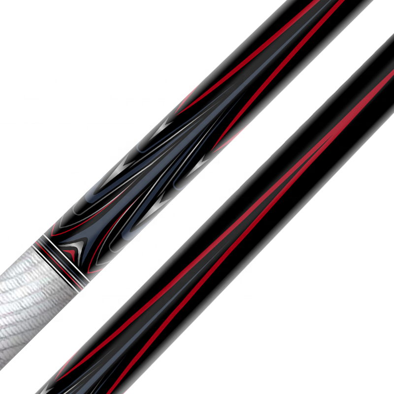 TQG-LC-C06 Billiards Cue 1/2 Split 12..5mm Maple Butt with Multiple Snooker Joint and Marking Carbon Fiber Pool Cue