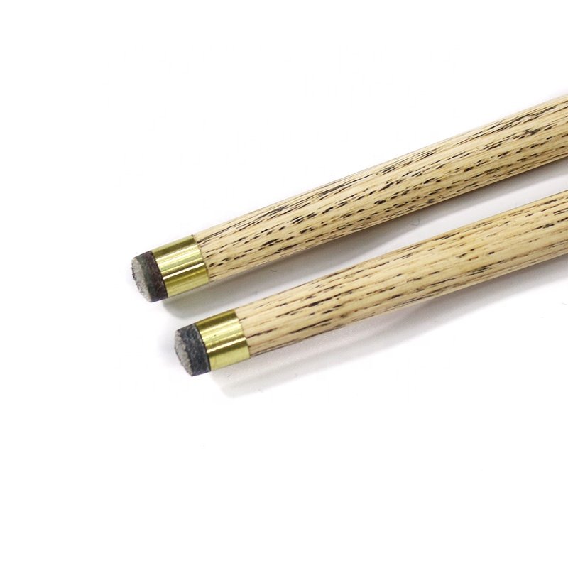 Popular Sell Black Ash Wood 9mm/10mm 57" 3/4 Jointed Billiard Snooker Cue Stick with Extension