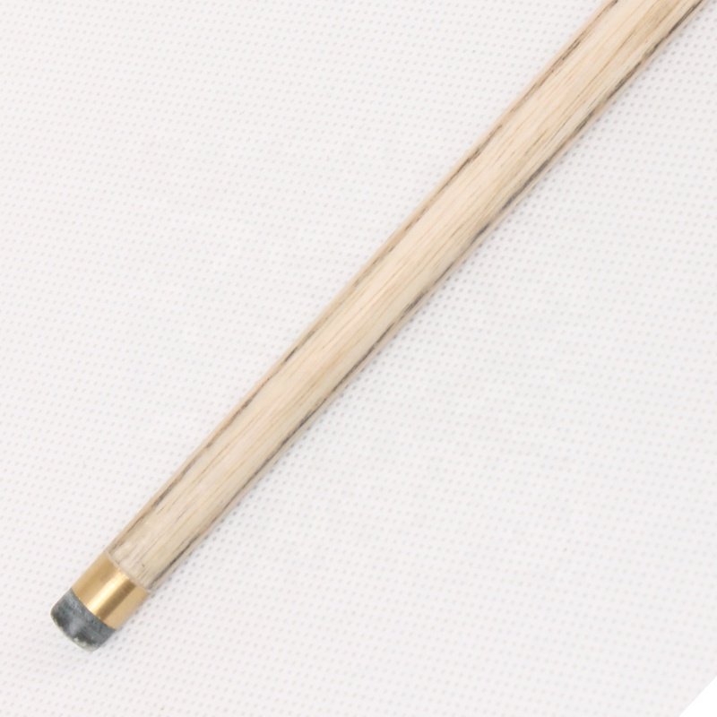 TQG-JX-029 Dyed Ebony Stick with Three-Quarters Brass Joint 10mm White Wax Wood Pool Cue Handmade 57\" Ash Tip Snooker Cue