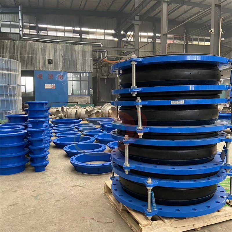 High Quality End Face Fully sealed Flange Rubber Coupling Joint Flexible Rubber Joint