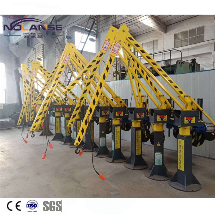 360Degree Rotation Arm Length 3.5 Meter Remote Control Lifting Tool Balance Crane
