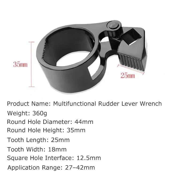 Multifunctional Universal Wrench for Automotive Chrome DIY Ball Joint Removal Rudder Disassembling Tool OEM Customizable Big