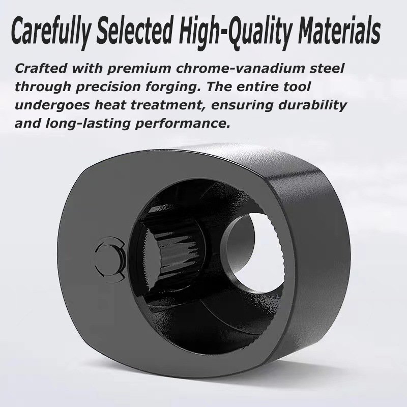 Multifunctional Universal Wrench for Automotive Chrome DIY Ball Joint Removal Rudder Disassembling Tool OEM Customizable Big