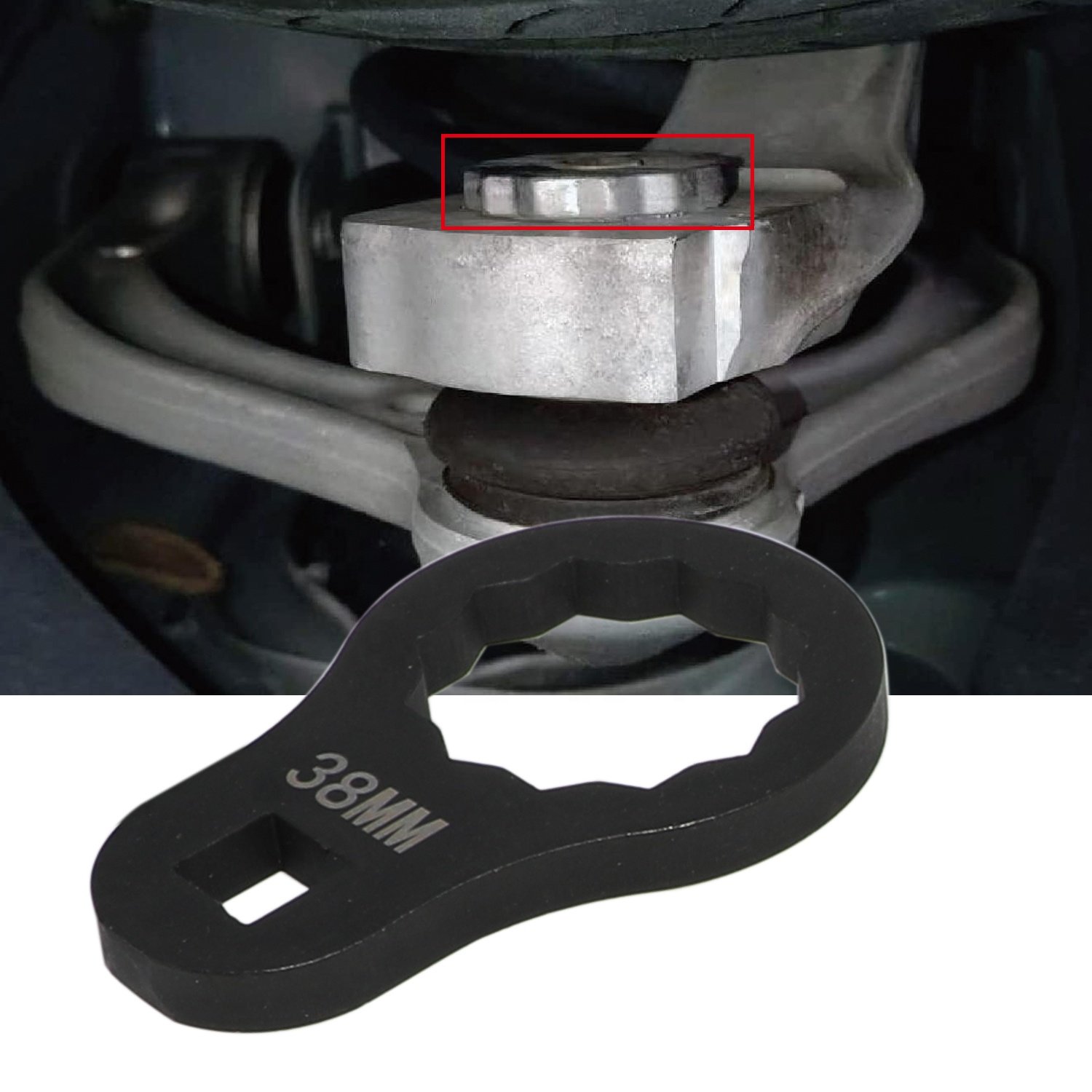 2Pcs Ball Joint Wrench Set for Mercedes Benz Ball Joint Removal and Installation Tool