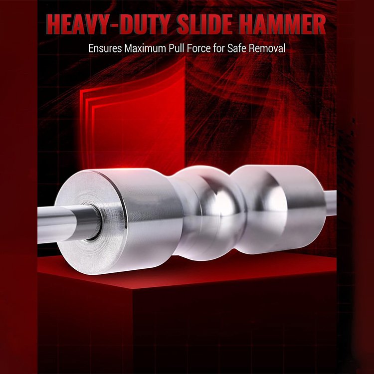 Front Wheel Drive Axle Half Shaft Removal Tool Kit With Inner Cv Axle Puller With Heavy Duty Slide Hammer