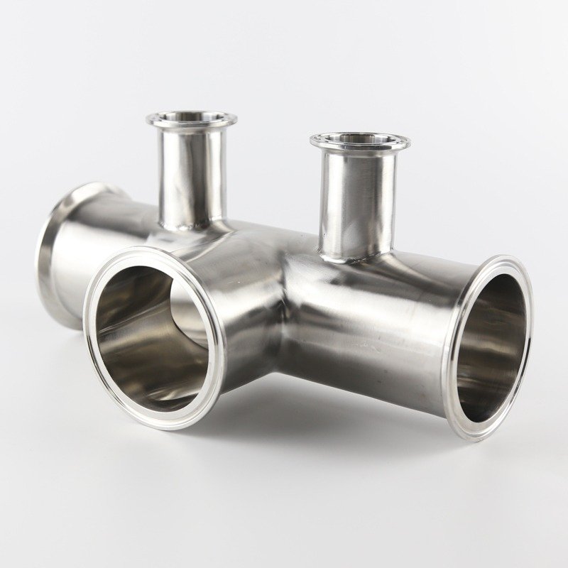 Custom Loose Stainless Steel Pipe Fittings Three-way Non-standard Manhole Outer Wire Joint Non-standard Drain Pipe Elbow