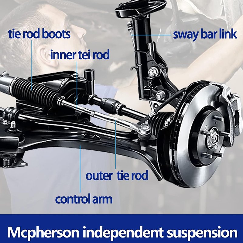 K620616 K640289 Suspension Kit Control Arm Set With Ball Joint Replacement for Honda Accord 2003-2007 Acura TSX 2004-2008 2.4L