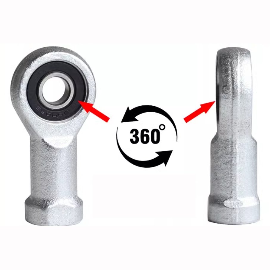 Deep groove Fairway Turnstile Rod End Joint Bearing SA6 8 10 12 14 16 Positive and Negative Tooth Fisheye Joint
