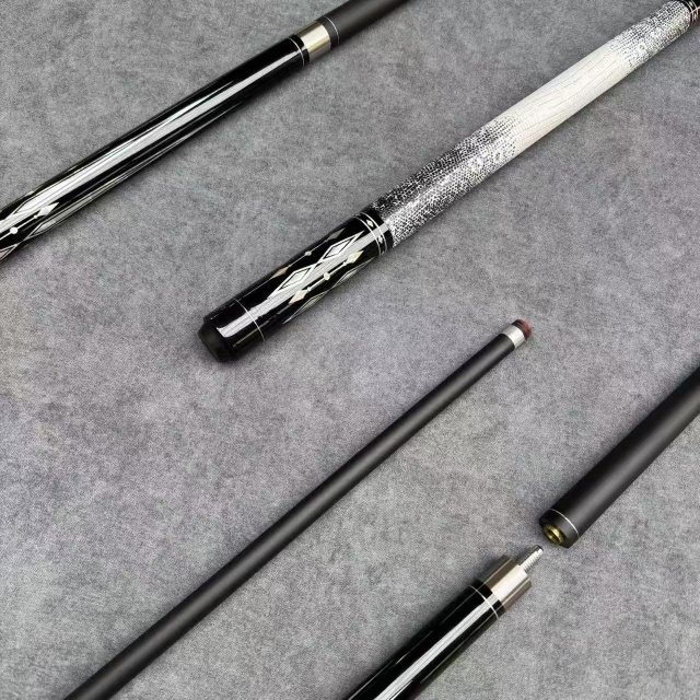 Superior Quality Snooker & Billiard Cues with Fiber Shaft for 2/1 Jointed Cue Pool Players