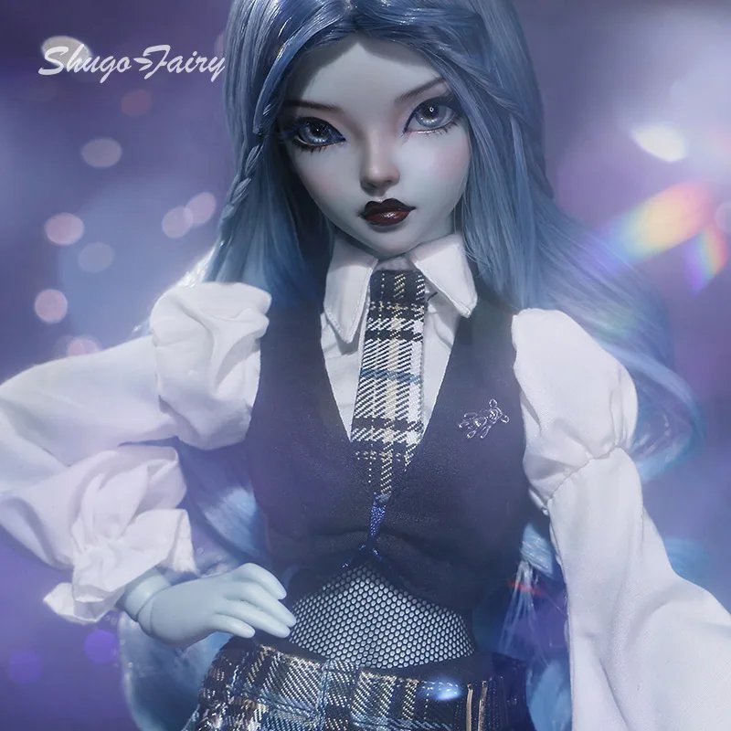 Lami 1/4 Resin Ball-Jointed Dolls Fullset Minifee Vigorous High School Girl Shugafairy Campus Fashion Show Toys Shugafairy