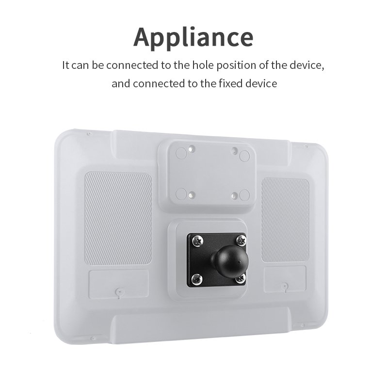 2025 New 1''/25mm/B sizes Anti-slip Marine Aluminum Mount Base 1.5"X2" AMPS Hole Fit for RAM Mounts VIN-B-026
