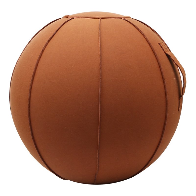 Office Yoga Exercise Ball Chair Stabilized GYM Ball Cover with Handle 65cm PVC Yoga Balls