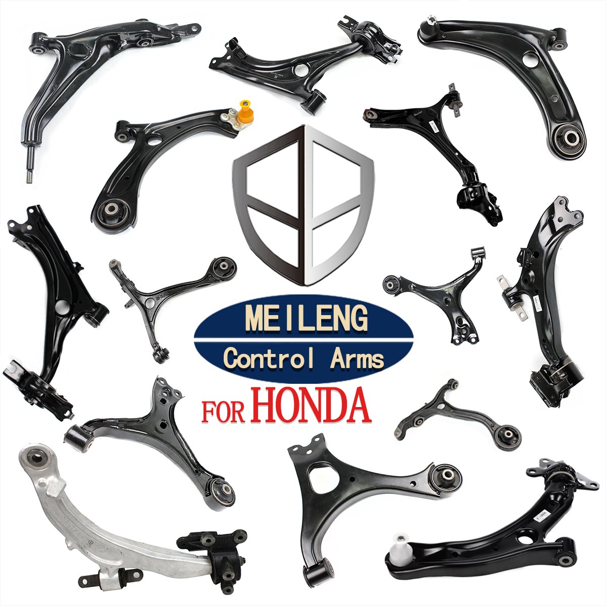 For honda Car Suspension System Parts Shock Absorber Pulley Tensioner Control Arm Mountings Bush Ball Joint Tie Rod End