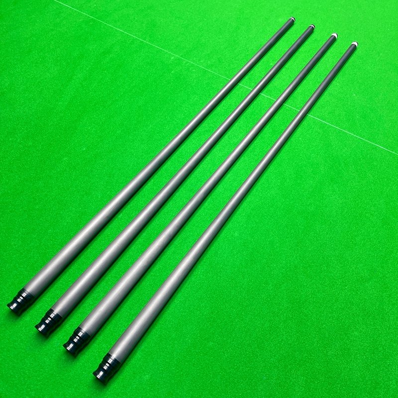 Low Deflection Carbon Cue Shaft Protaper Cue Shaft 12.4mm White Juma Ferrules Pool Shaft