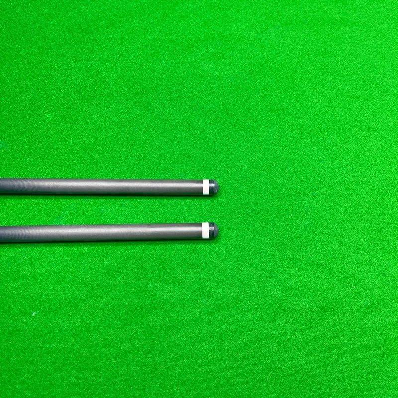 Low Deflection Carbon Cue Shaft Protaper Cue Shaft 12.4mm White Juma Ferrules Pool Shaft