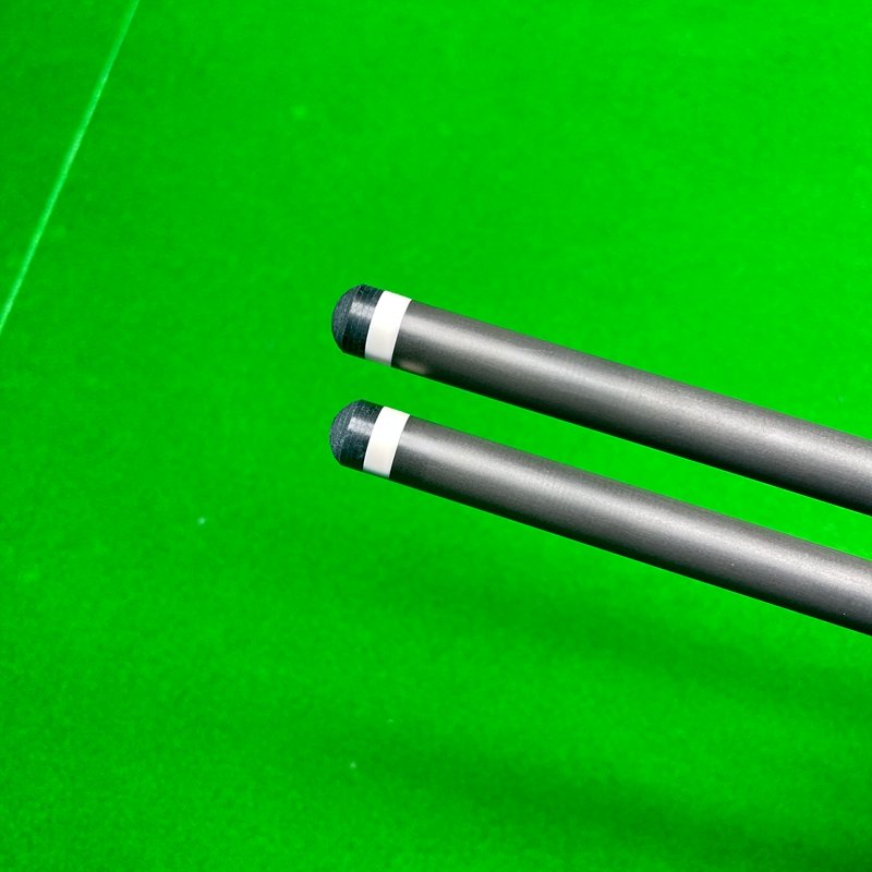 Low Deflection Carbon Cue Shaft Protaper Cue Shaft 12.4mm White Juma Ferrules Pool Shaft